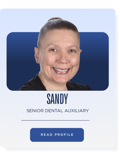 Sandy — Senior Dental Auxiliary