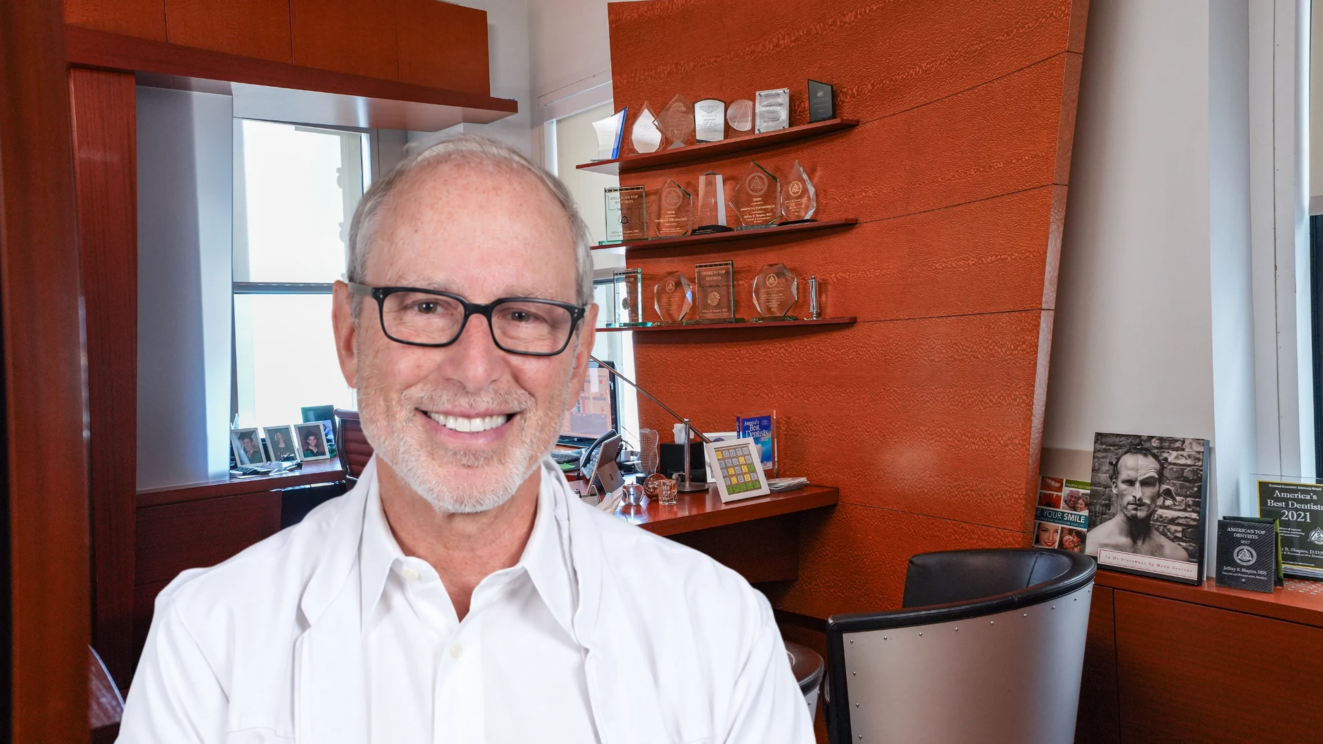 Dr. Jeffrey Shapiro in his office