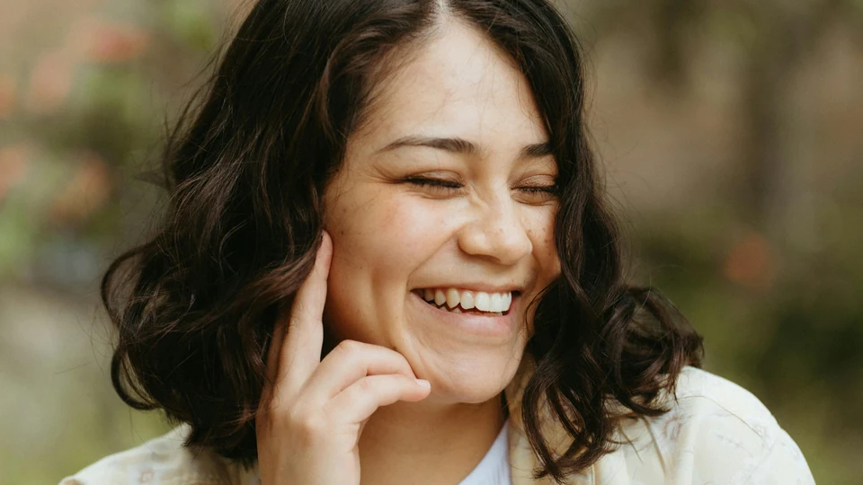 Patient smiling