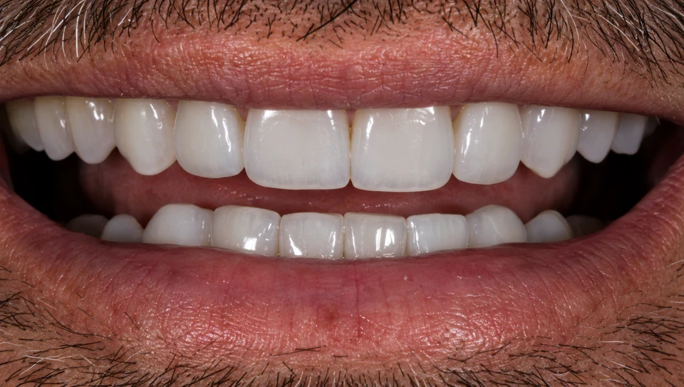 After porcelain veneers