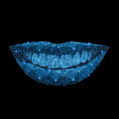 Digital Smile Design mesh smile