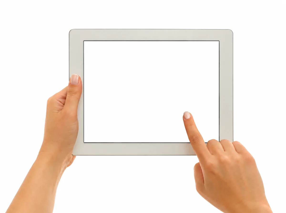 Tablet available for patient use